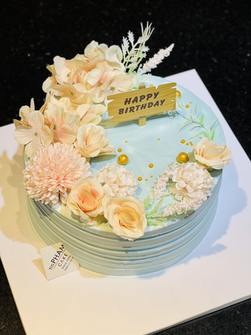 Bánh sinh nhật tạo hình 3D hoa cẩm chướng dành tặng sinh nhật mẹ yêu(Mẫu  49946) - FRIENDSHIP CAKES & GIFT