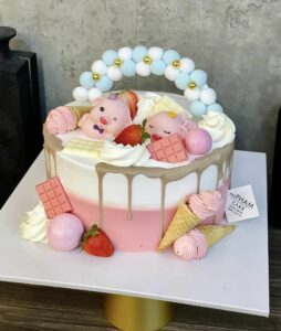 mẫu bánh sinh nhật đẹp cho bé