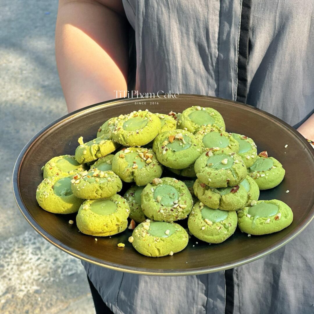 Matcha Button Matcha Buttons – buổi chiều ấm áp bên tách trà ngon - TiTiPhamCake