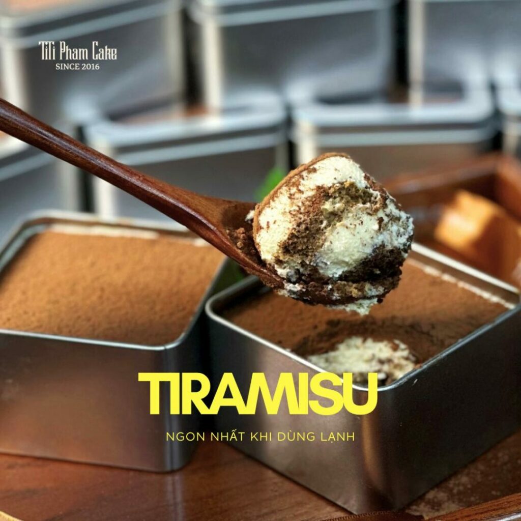 Tiramisu hộp thiếc